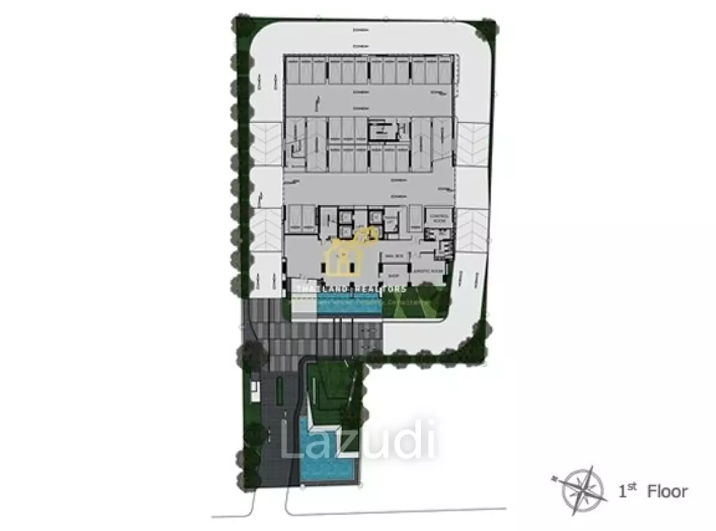 1 Bed 1 Bath  35 SQ.M Rhythm Sathorn Narathiwas