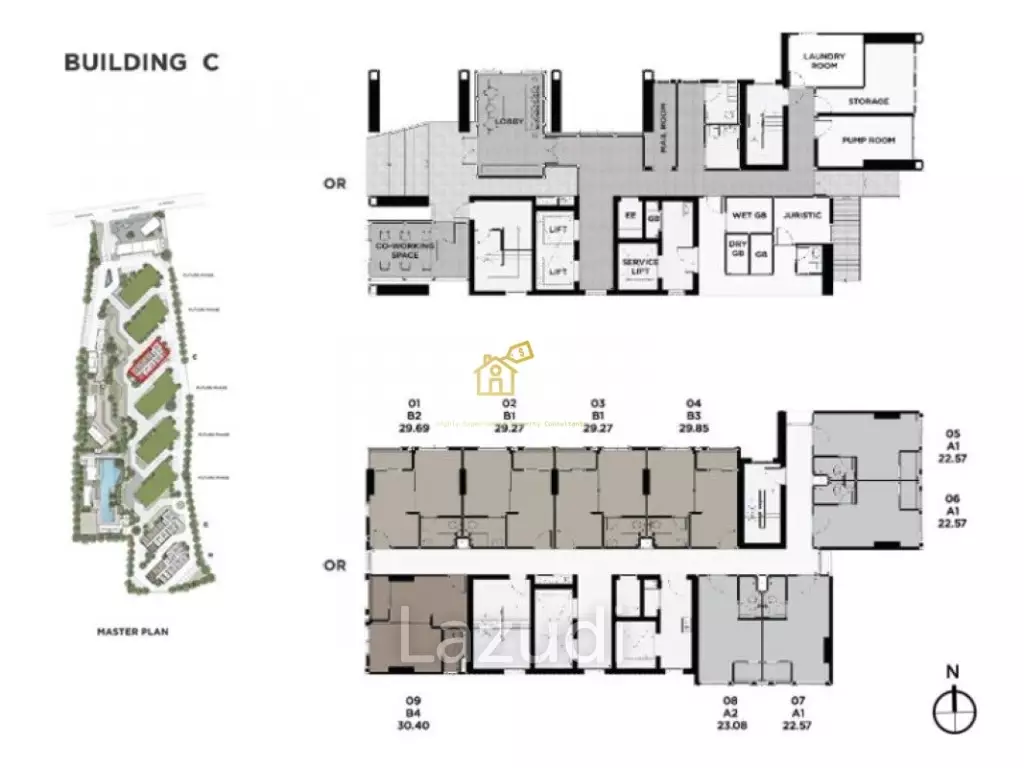 23.69 SQ.M Chapter One Eco Ratchada Huaikwang