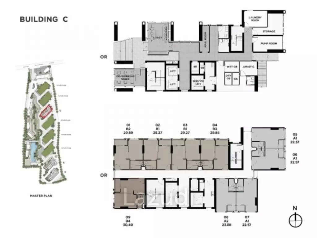 30.08 SQ.M Chapter One Eco Ratchada Huaikwang