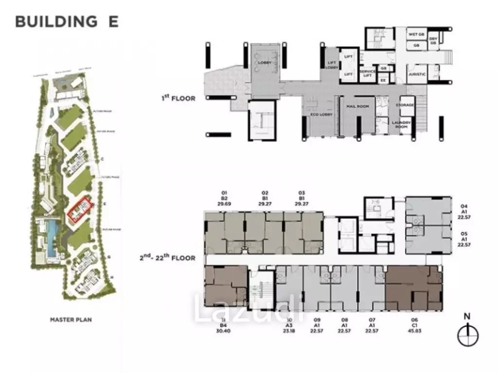 30.08 SQ.M Chapter One Eco Ratchada Huaikwang