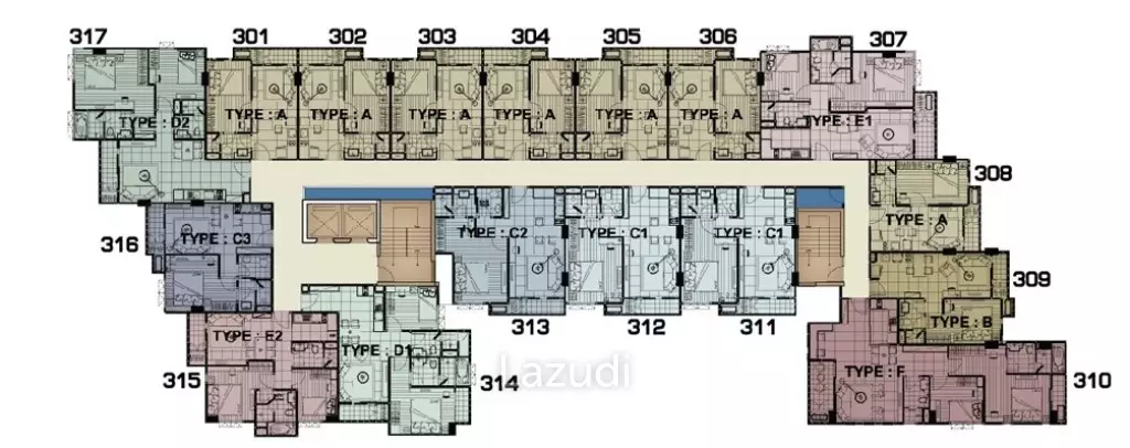 1 Bed 1 Bath 35.70 Sqm Mirage Sukhumvit 27
