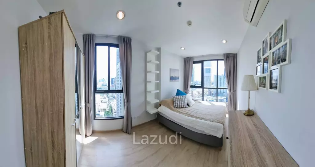 2 Bed 2 Bath 60 SQ.M. Ideo Q Ratchathewi