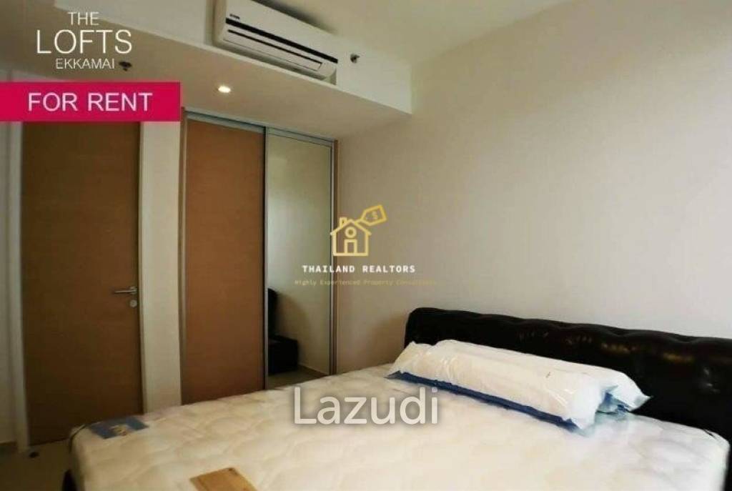 The Lofts Ekkamai / Condo For Rent / 1 Bedroom / 51 SQM / BTS Ekkamai / Bangkok