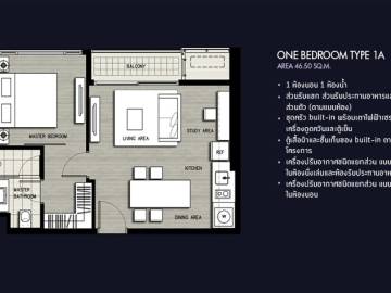 Pyne by Sansiri / Condo For Rent and Sale / 1 Bedroom / 45 SQM / BTS Ratchathewi / Bangkok