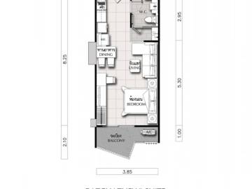 Supalai Premier Ratchathewi / Condo For Sale / 2 Bedroom / 93 SQM / BTS Ratchathewi / Bangkok