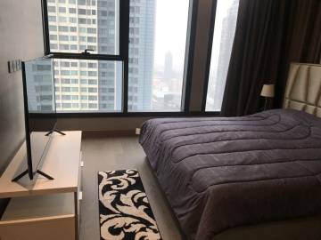 The Esse at Singha Complex / Condo For Rent / 2 Bedroom / 77 SQM / MRT Phetchaburi / Bangkok