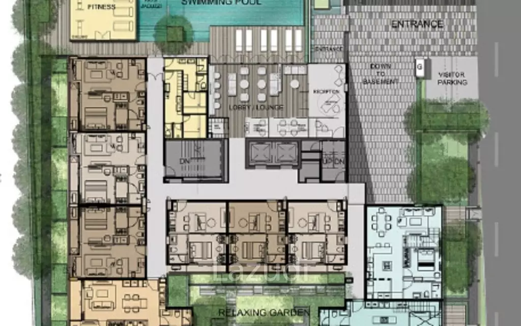 1 Bedroom 1 Bathroom 45 SQ.M. Comdo For Sale