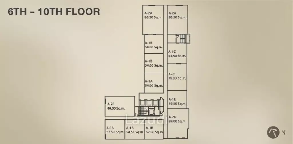 2 Bedroom 2 Bathroom 83 SQ.M Quattro by Sansiri