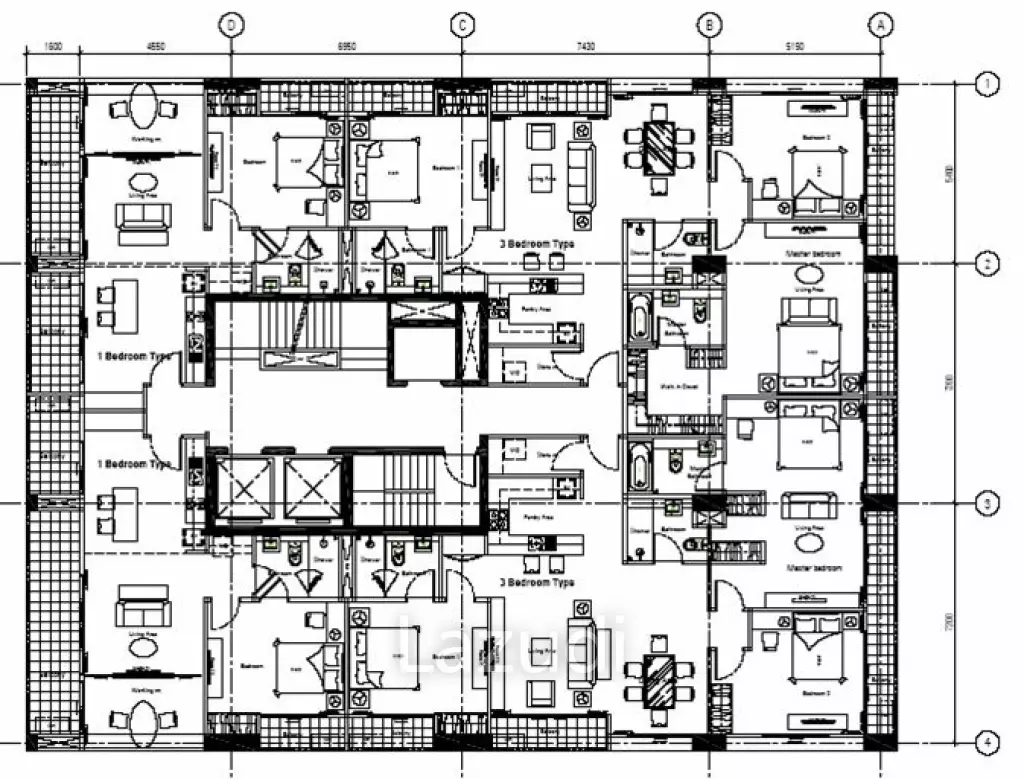 3 Bed 3 Bath 146 SQ.M Renova Residence Chidlom