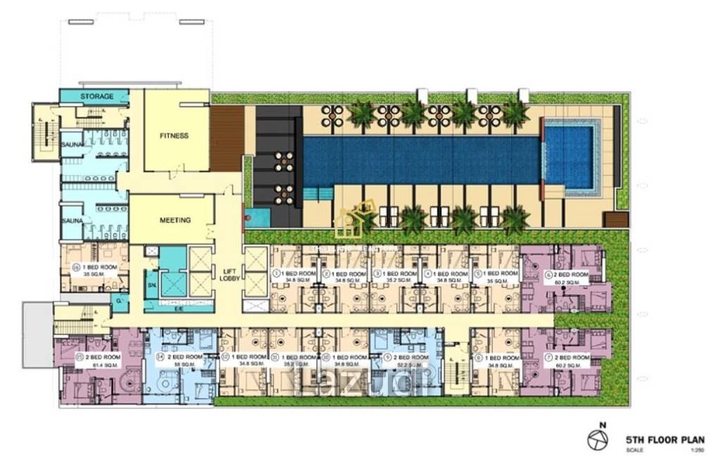 1 Bedroom 1 Bathroom 34 SQ.M Diamond Sukhumvit