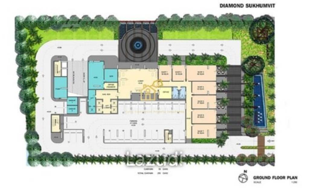 1 Bedroom 1 Bathroom 34 SQ.M Diamond Sukhumvit