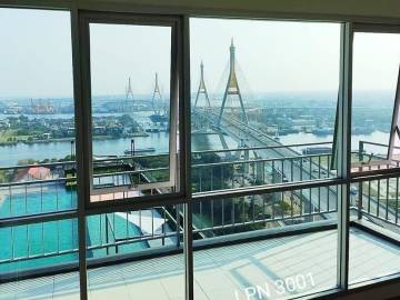 Lumpini Place Rama 3 - Riverine / Condo For Sale / 1 Bedroom / 44 SQM / BTS Surasak / Bangkok