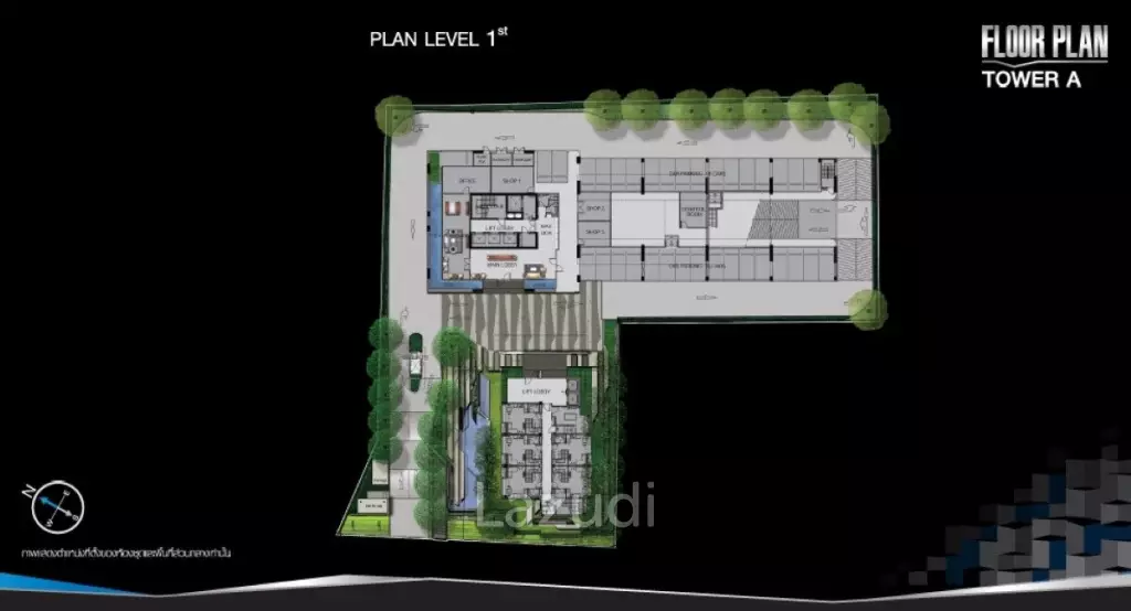 1 Bed 1 Bath35 SQ.M Centric Sathorn Saint Louis