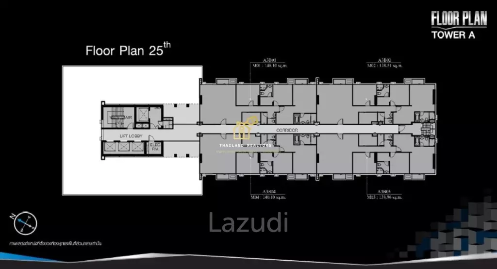 1 Bed 1 Bath35 SQ.M Centric Sathorn Saint Louis