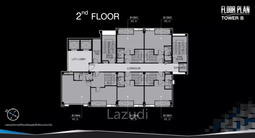 1 Bed 1 Bath35 SQ.M Centric Sathorn Saint Louis