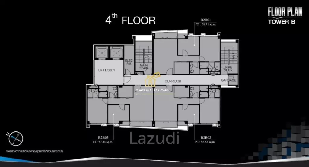 1 Bed 1 Bath35 SQ.M Centric Sathorn Saint Louis