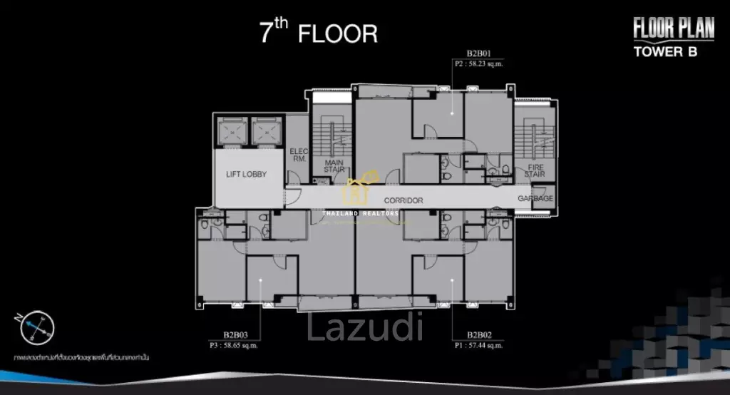 1 Bed 1 Bath35 SQ.M Centric Sathorn Saint Louis