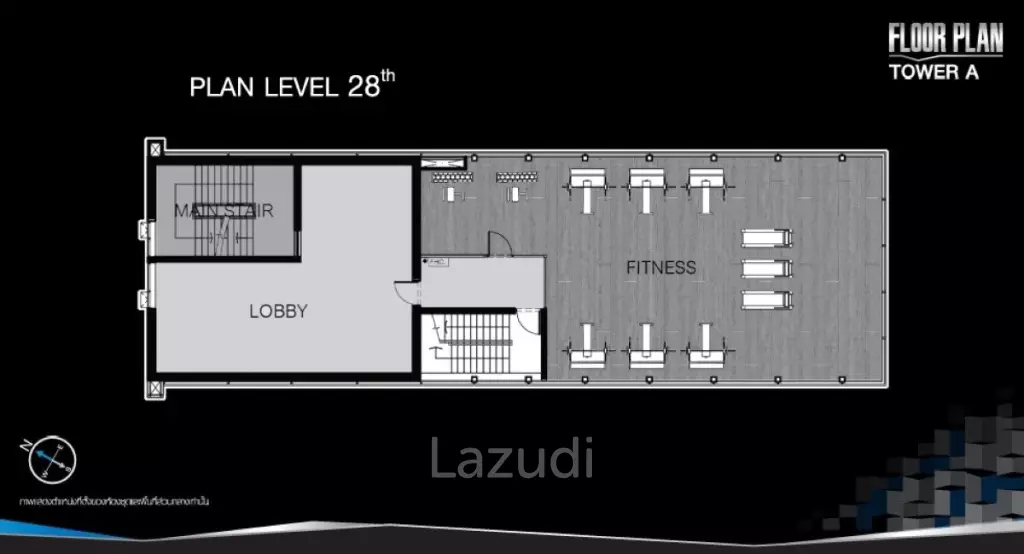 1 Bed 1 Bath35 SQ.M Centric Sathorn Saint Louis