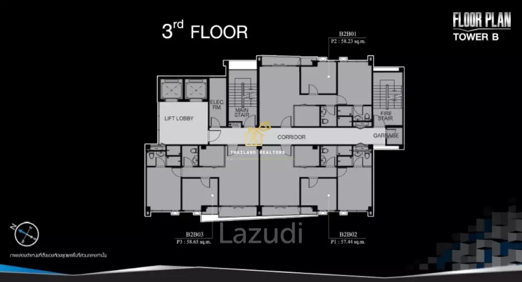 1 Bed 1 Bath35 SQ.M Centric Sathorn Saint Louis