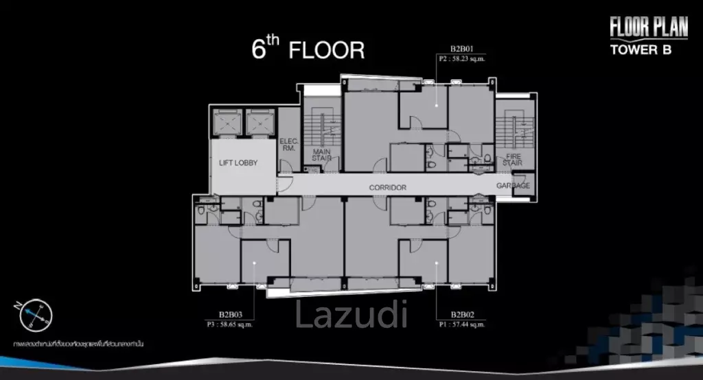 1 Bed 1 Bath35 SQ.M Centric Sathorn Saint Louis