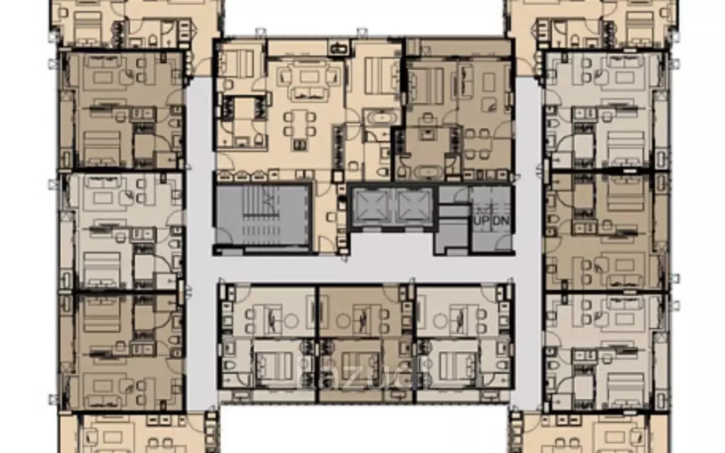 1 Bed 1 Bath 34 SQ.M Klass Condo Langsuan