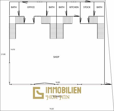 720 metro cuadrado Edificio de Venta