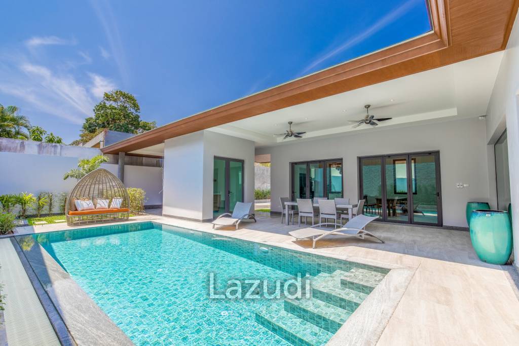 141 sqm stunning new villas in CherngTalay