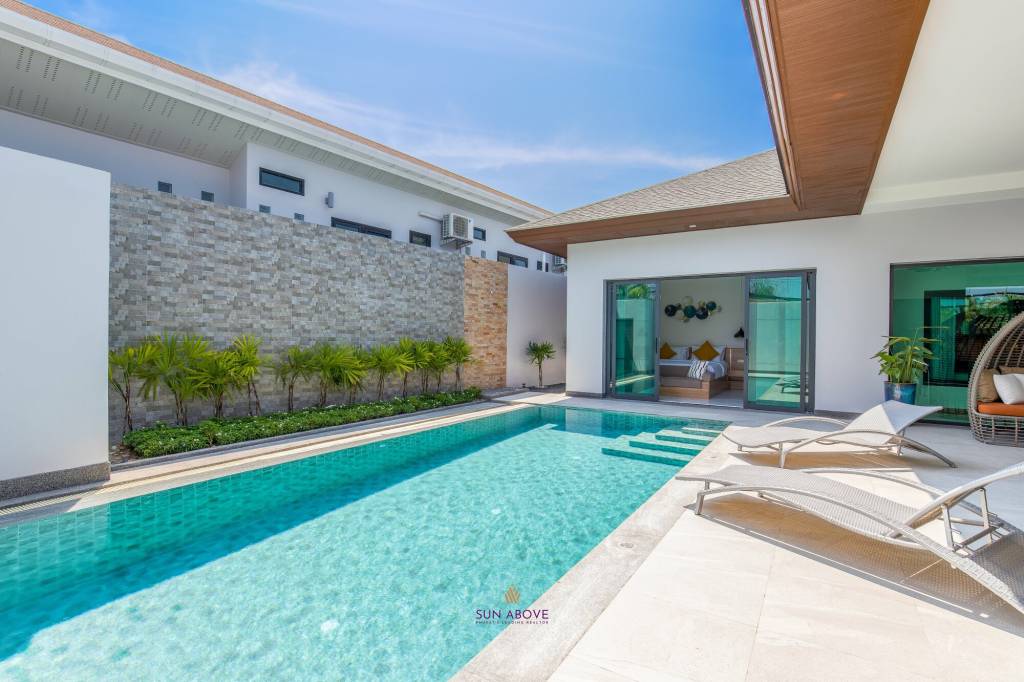 141 sqm stunning new villas in CherngTalay