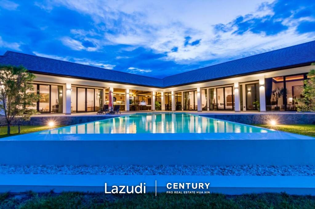 Luxurious 5 Bedroom Pool Villa with big land plot