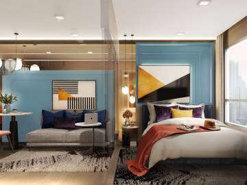 1 bed 34.75SQM Plum Condo Sukhumvit 62