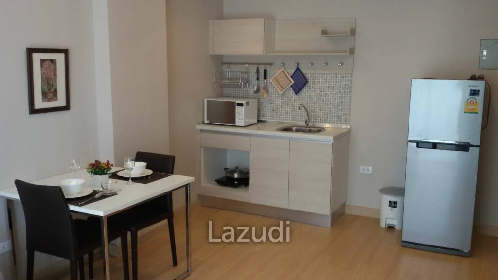 37.5 SQ.M. FURNISHED 1-BEDROOM CONDOMINIUM