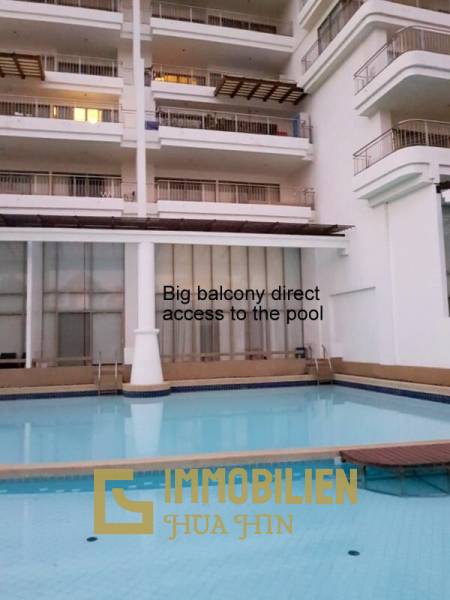 SPACIOUS 3 BEDROOM DUPLEX CONDO WITH DIRECT POOL ACCESS AT THE BOAT HOUSE HUA HIN