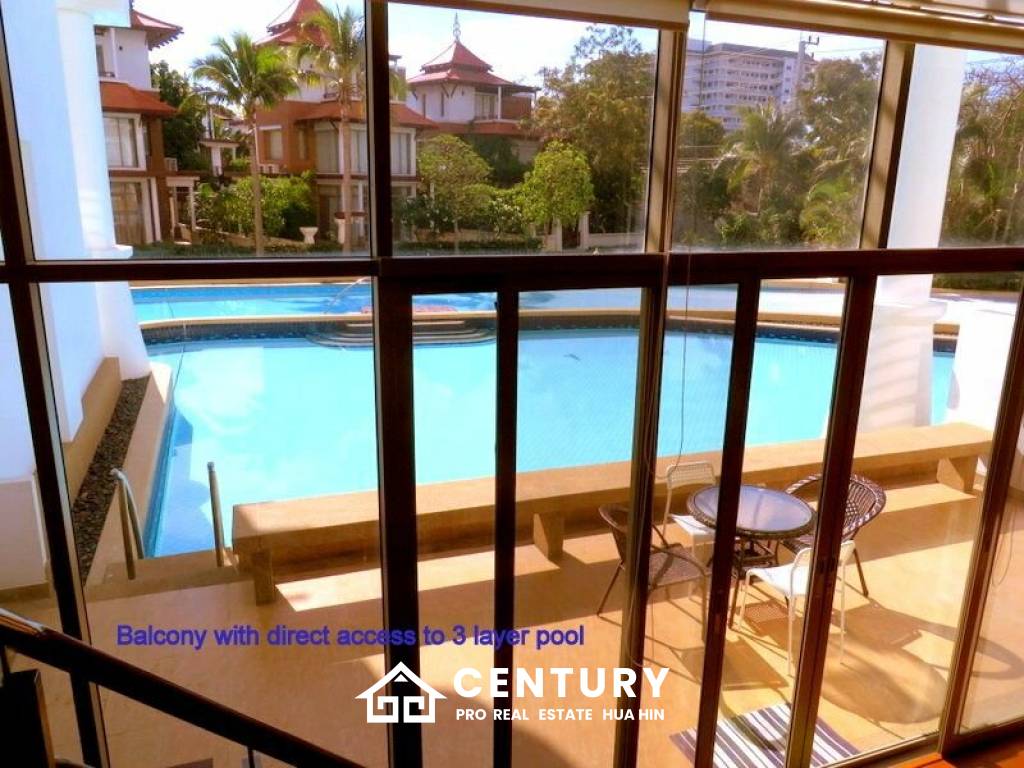 คอนโด ดูเพล็กซ์ 3 ห้องนอน เดอะ โบ๊ทเฮ้าส์ หัวหิน