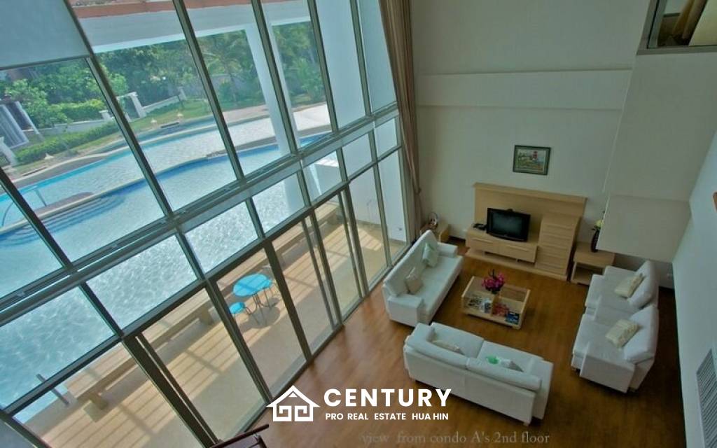 คอนโด ดูเพล็กซ์ 3 ห้องนอน เดอะ โบ๊ทเฮ้าส์ หัวหิน