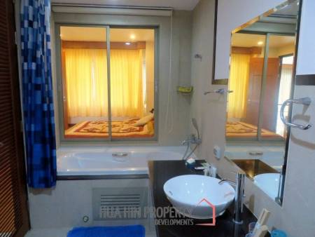 SPACIOUS 3 BEDROOM DUPLEX CONDO WITH DIRECT POOL ACCESS AT THE BOAT HOUSE HUA HIN