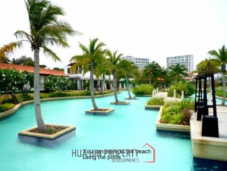 SPACIOUS 3 BEDROOM DUPLEX CONDO WITH DIRECT POOL ACCESS AT THE BOAT HOUSE HUA HIN