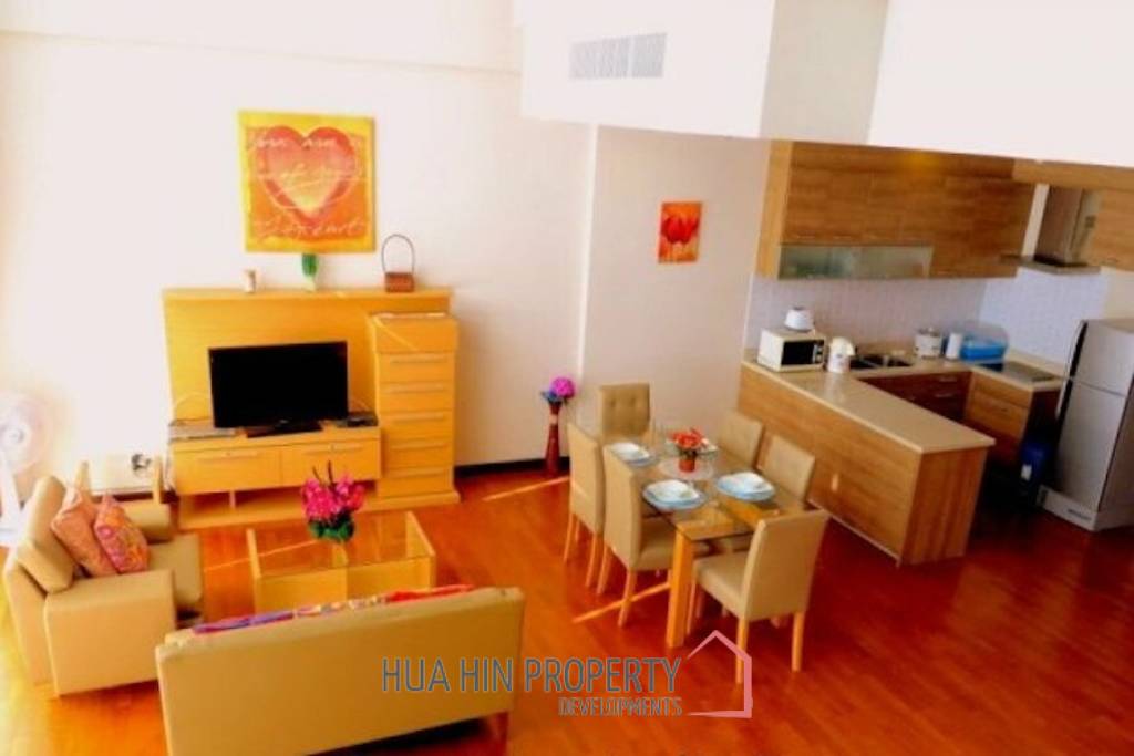 SPACIOUS 3 BEDROOM DUPLEX CONDO WITH DIRECT POOL ACCESS AT THE BOAT HOUSE HUA HIN