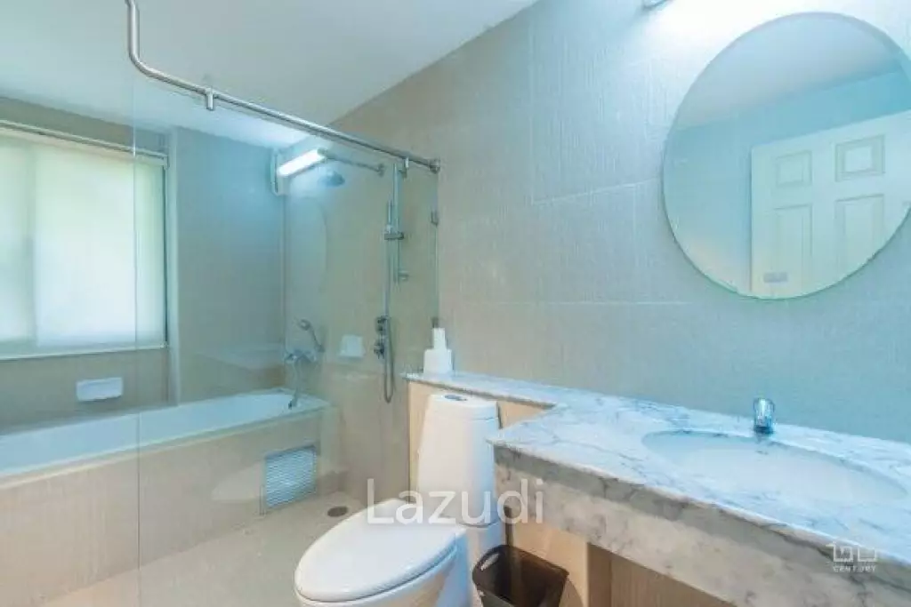 SANTI PURA : Ground floor 3 bed condo with garden jacuzzi and sundeck