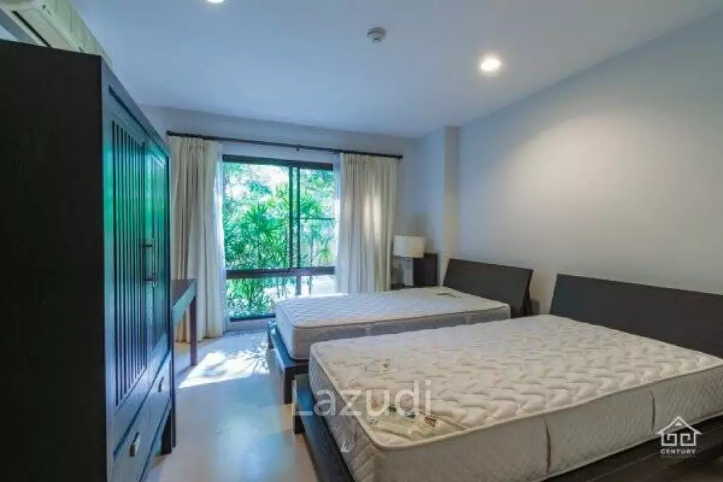 SANTI PURA : Ground floor 3 bed condo with garden jacuzzi and sundeck