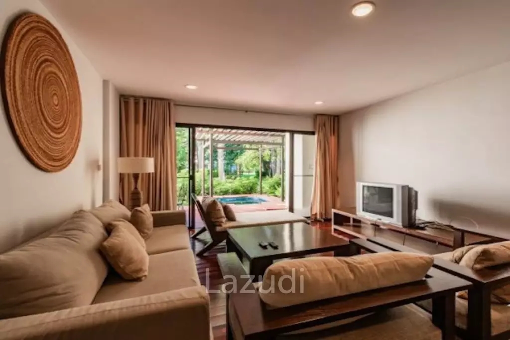 SANTI PURA : Ground floor 3 bed condo with private jacuzzi and sun deck