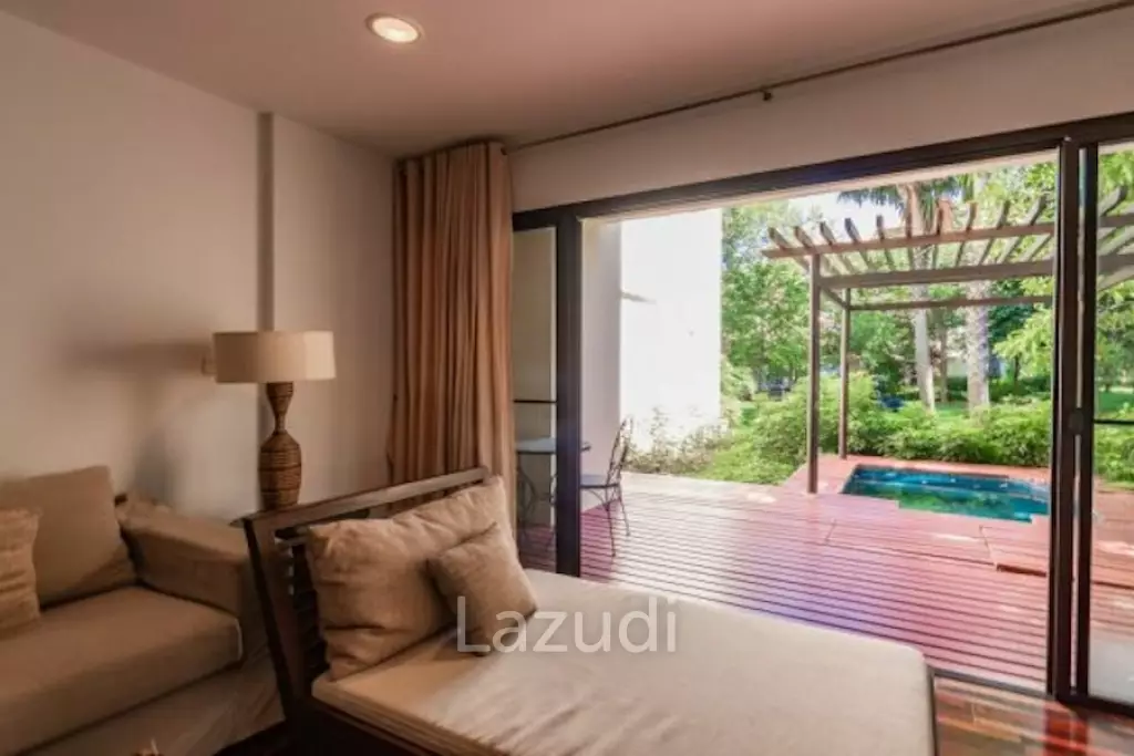 SANTI PURA : Ground floor 3 bed condo with private jacuzzi and sun deck