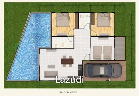 2Bed 216SQM Kamala Garden View