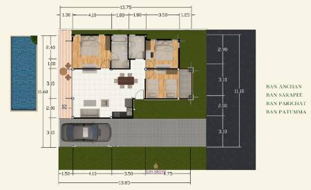 3 ห้องนอน 150ตร.ม กมลา การ์เด้นวิว