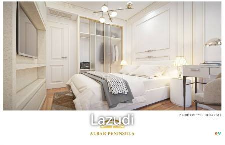 2 bed 49.84sq.m Albar Peninsular Condominiums