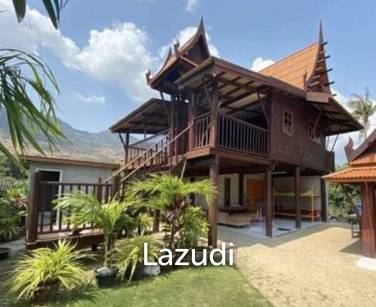 Great Value 2 bed Teak House with beautiful views.