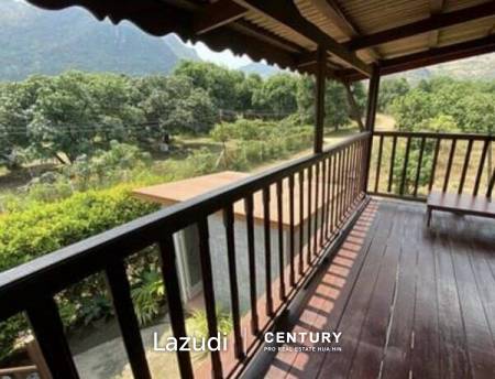 Great Value 2 bed Teak House with beautiful views.