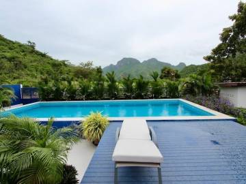 Awesome 2 Bedroom Thai House With Fantastic views toward Sam Roi Yod