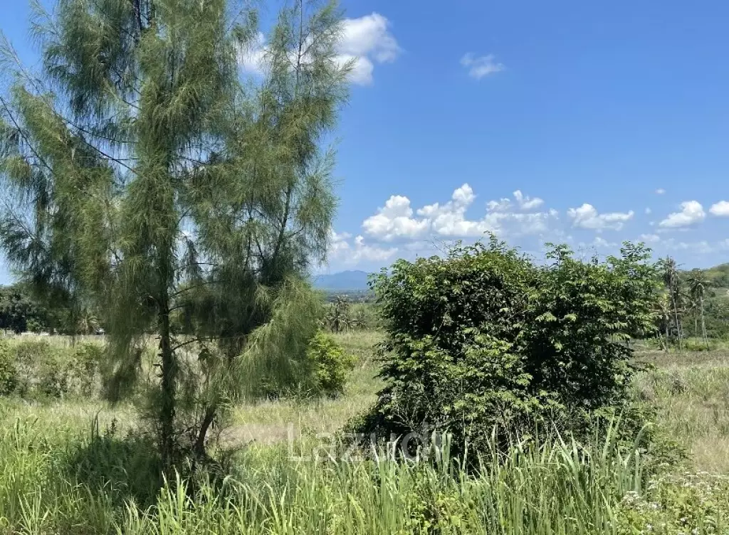 Beautiful elevated land of 15 Rai with great views near Banyan Golf Club.