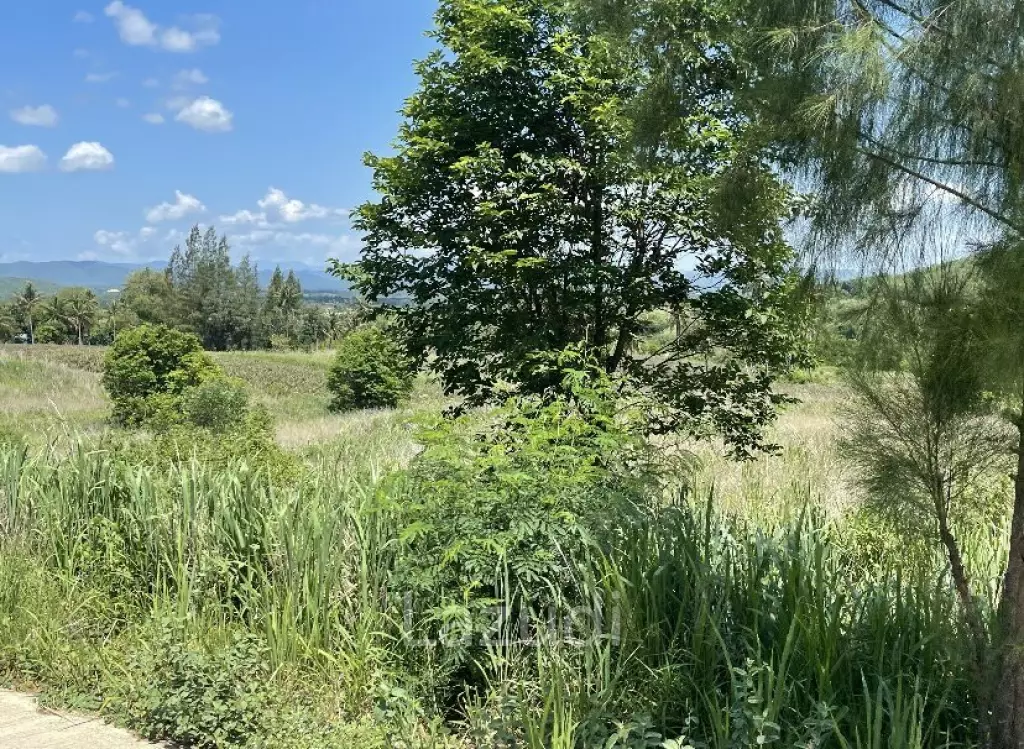Beautiful elevated land of 15 Rai with great views near Banyan Golf Club.