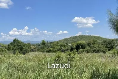 Beautiful elevated land of 15 Rai with great views near Banyan Golf Club.